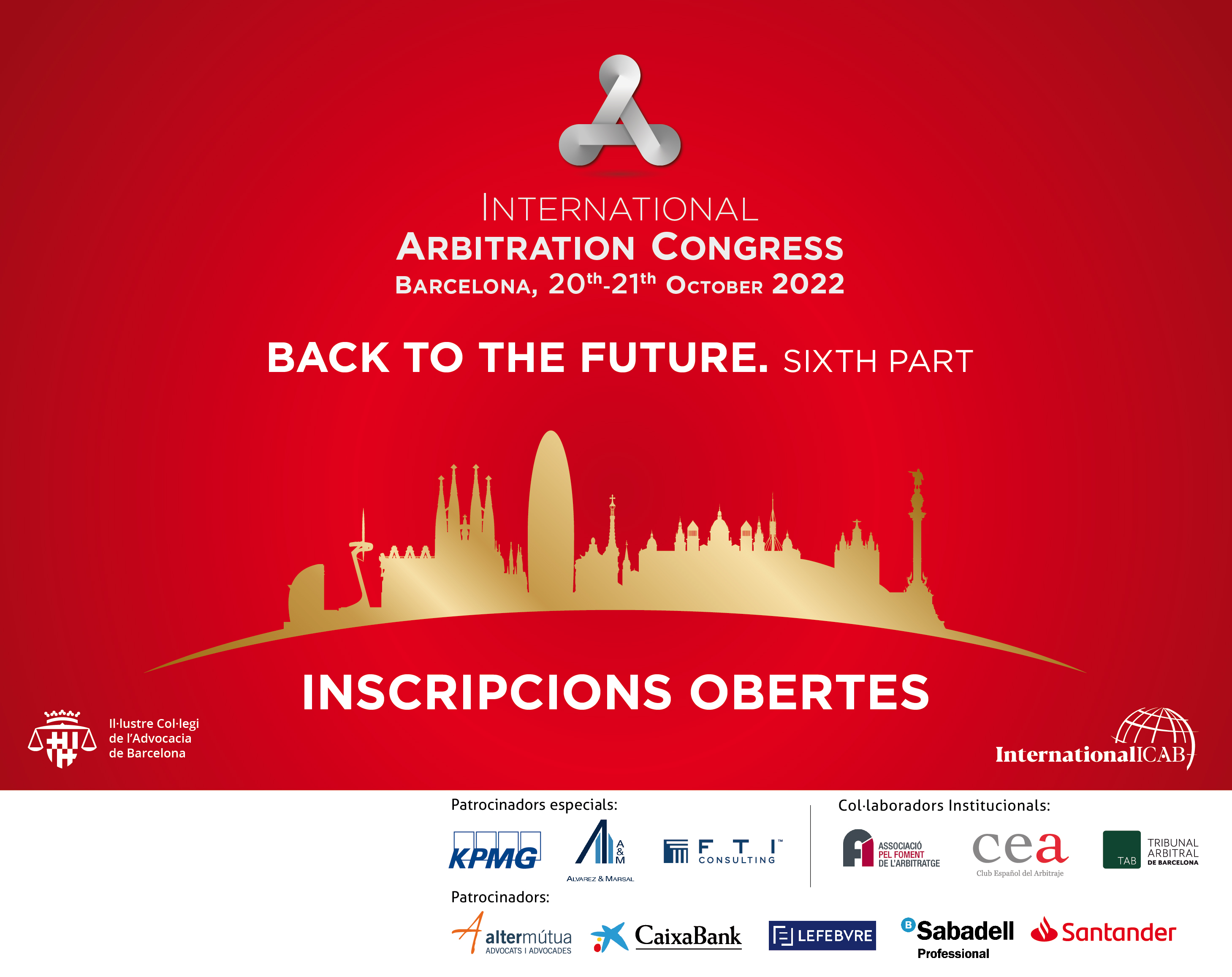 DOSSIER DE PRENSA: VI International Arbitration Congress 2022